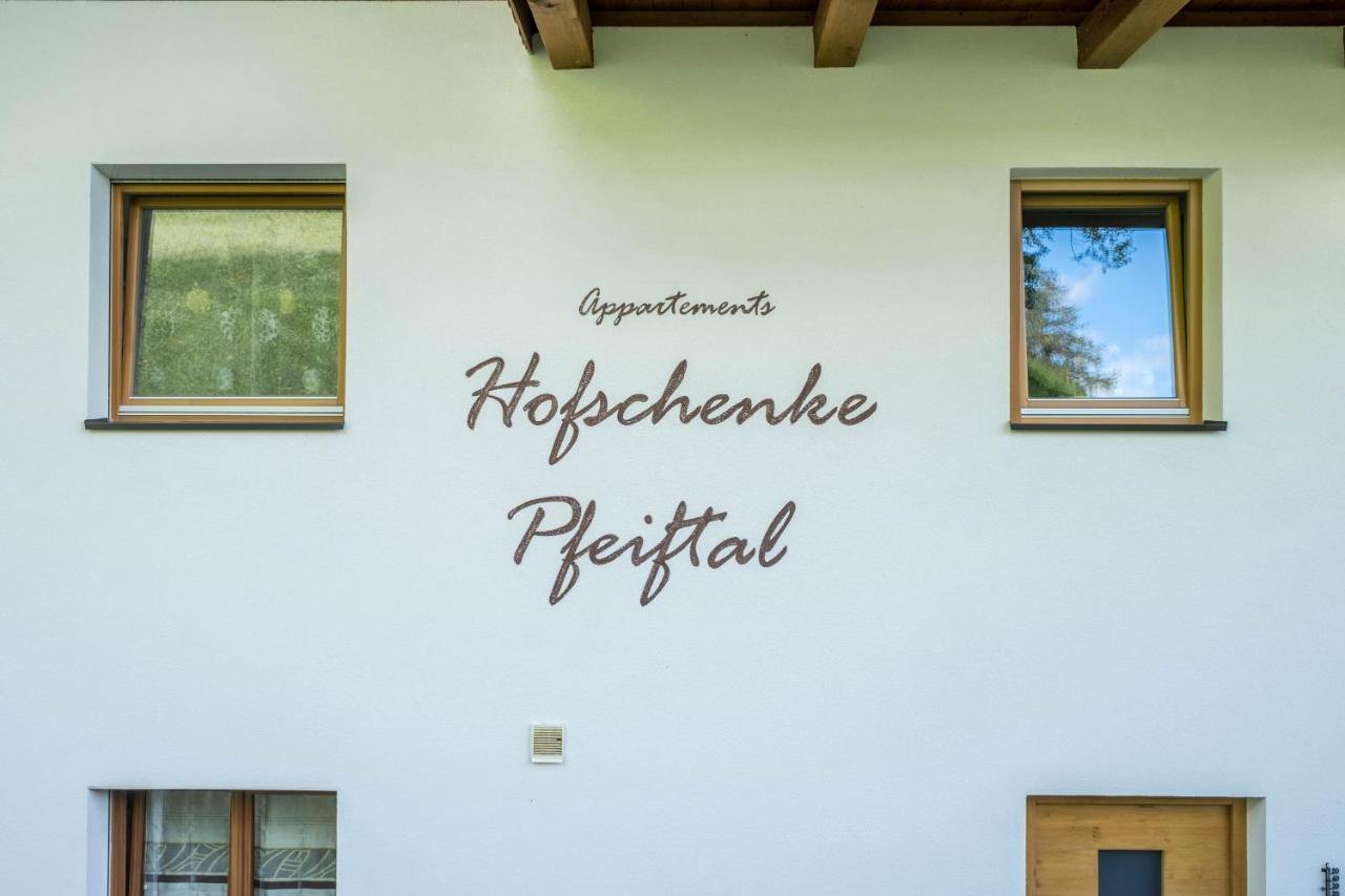Hofschenke Pfeiftal - Bergblick Apartment San Martino In Passiria  Luaran gambar